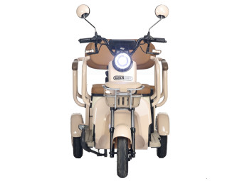 Трицикл электрический Rutrike Gelbert Atlas (48V/60V, 600 Вт, красный)