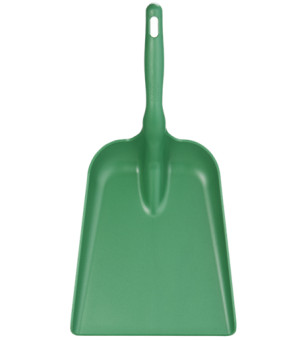 Совок Vikan (327х271х50мм, 550мм, м/пласт, зеленый)