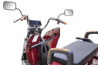 Трицикл электрический Rutrike D4 NEXT 1800 (красный)