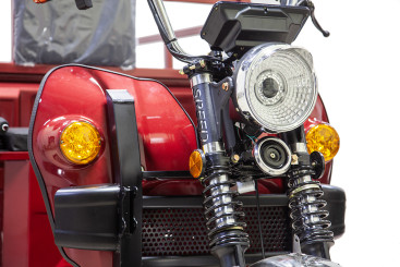 Трицикл электрический Rutrike D4 NEXT 1800 (красный)