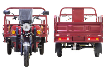 Трицикл электрический Rutrike D4 NEXT 1800 (красный)