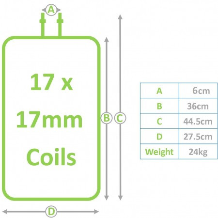 Змеевик (275х455мм, для HDS 610 580 650 690) R+M