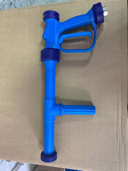 Пистолет пищевой с удлинителем PA RB65 (1/2&quot;г-рег.форс, 24бар, 60л/мин, синий)