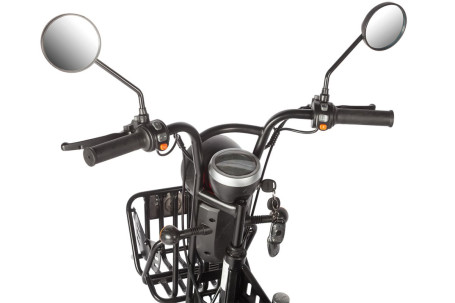 Трицикл электрический Wanshida HOT HATCH 60V 650Вт (черно-красный)