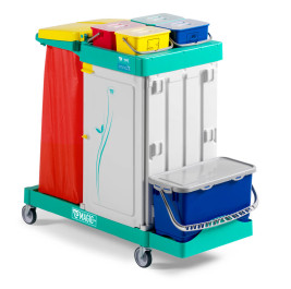 Тележка TTS MAGIC SYSTEM 700S SAFFETY (4х4л, 2х20л, без отжима)