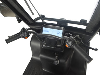 Трицикл электрический Wanshida NIPLA 570 (60V, 1000W, серый)