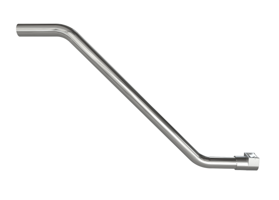 Труба Coynco D38 (нерж, двойной изгиб)