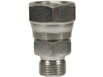 Переходник вращающимйся 3/8ш-3/8г (350бар, оцинк) TOR