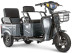 Трицикл электрический Rutrike Вагон (серый)