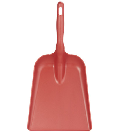 Совок Vikan (327х271х50мм, 550мм, м/пласт, красный)