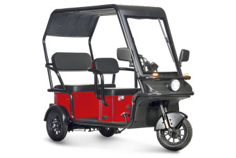 Трицикл электрический Wanshida NIPLA 570 (60V, 1000W, красный)