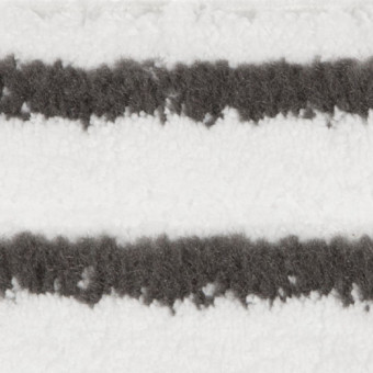 Моп TTS Soft Plus (микрофибра, 40см, белый с чёрными полосками)