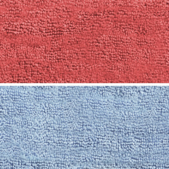 Моп двусторонний TTS Tri Wet 1 (46х19.5см, полиэстер, синий/красный)