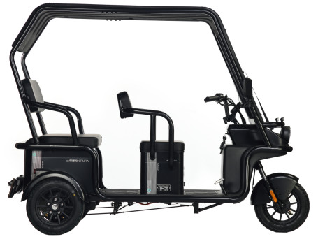 Трицикл электрический Wanshida NIPLA 570 (60V, 1000W, белый) (0000299-3092)