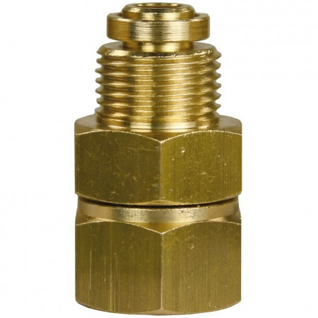 Переходник 3/8&quot;ш-1/4&quot;г (220бар, лат, вращ) R+M