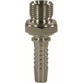 Фитинг высокого давления BSP (DN12, 3/8ш, нерж) R+M