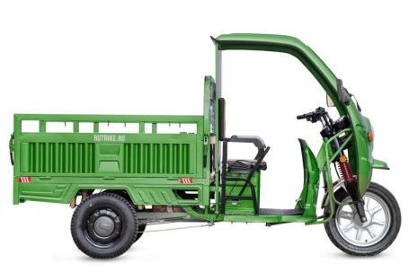 Трицикл электрический Rutrike Гермес 1500 60V/1200W (серый)