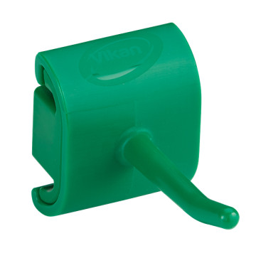 Гигиеничное настенное крепление Vikan (41мм, один крюк, зеленый)