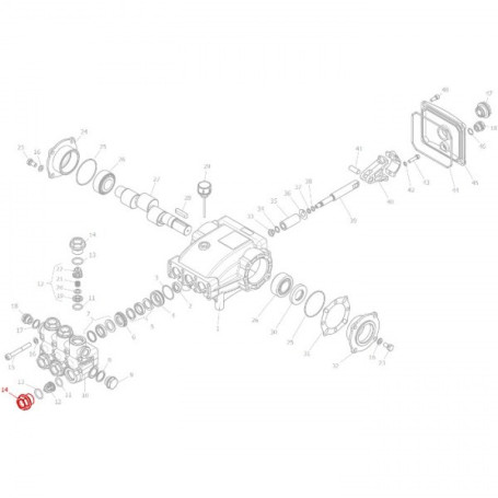 Комплект заглушки клапана HAWK (NMT/NLT)