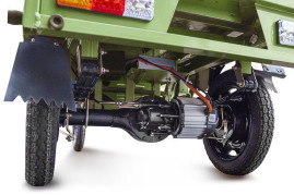 Трицикл электрический Rutrike Вояж К 1300 (зеленый)