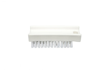 Щетка для мытья рук FBK (110х45мм, ворс жесткий, белый)