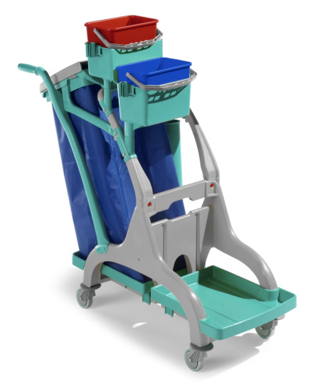 Тележка TTS NICK STAR 00 (2х4л, держатель мешка 120л) (00006720)