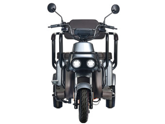 Трицикл электрический Wanshida U1-X (60V, 800W, коричневый)