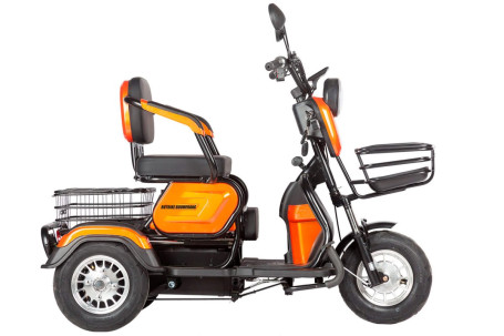Трицикл электрический Rutrike Бумеранг (синий) (022656-3242)