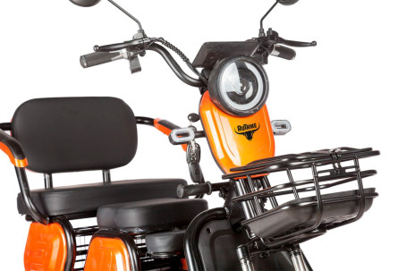Трицикл электрический Rutrike Бумеранг (синий) (022656-3242)