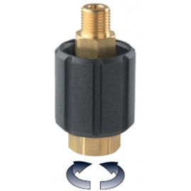 Переходник Mecline (350бар, 1/4ш-г, Viton, с изоляцией)