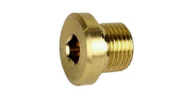 Заглушка (1/4"ш, латунь) TOR