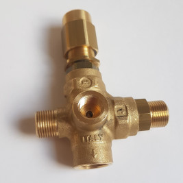 Регулятор давления PA VB3 (220бар, 25л/мин, 3/8"ш-3/8"ш, By-pass 3/8"г)