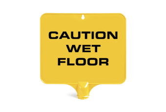 Табличка TTS Осторожно мокрый пол (36см, квадратная, англ. яз)