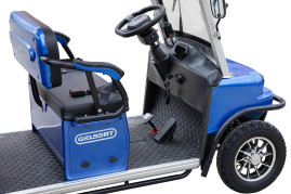 Гольф-кар мини Gelbert Sirma (60V, 1200Вт, белый)