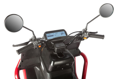 Трицикл электрический Wanshida DOUHAO 60V 800Вт (черно-серый)