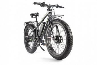 Электровелосипед VOLTECO BIGCAT DUAL NEW (черный)