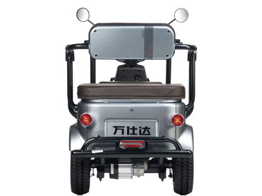 Трицикл электрический Wanshida U1-X (60V, 800W, молочно-белый)