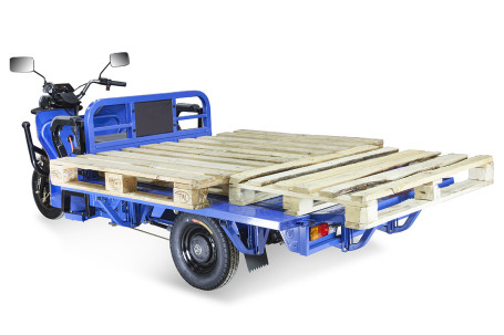 Трицикл электрический Rutrike Габарит 1700 60V1200W (красный)