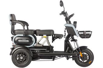 Трицикл электрический Wanshida UN MOTO 60V 650Вт (черный)