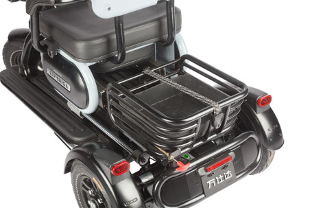 Трицикл электрический Wanshida UN MOTO 60V 650Вт (черный)