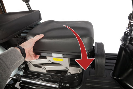 Трицикл электрический Wanshida UN MOTO 60V 650Вт (черный)