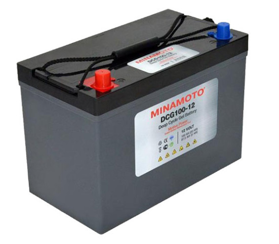 Аккумулятор тяговый Minamoto DCG110-12 (12В, 110Ач)