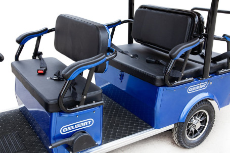 Гольф-кар мини Gelbert Venus (60V, 1200Вт, красный)