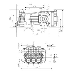 Насос высокого давления TITAN (200бар, 11л/мин)