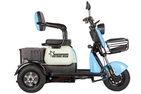 Трицикл электрический Rutrike Вега (синий) (026352-3252)