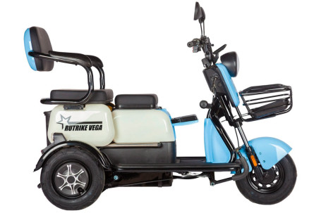 Трицикл электрический Rutrike Вега (синий) (026352-3252)