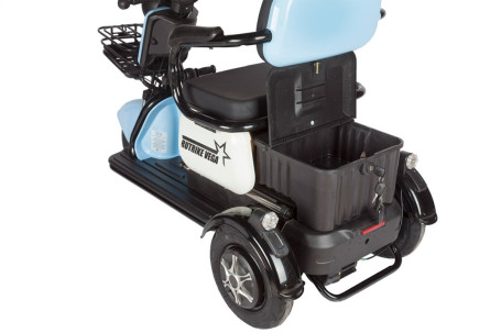 Трицикл электрический Rutrike Вега (синий) (026352-3252)