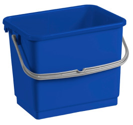 Ведро TTS (4л, пластик, синий)