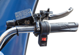 Трицикл электрический Rutrike Гермес Pro 1500 (серый)