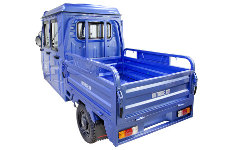 Трицикл электрический Rutrike Рейс 1300 60V1200W (серый)